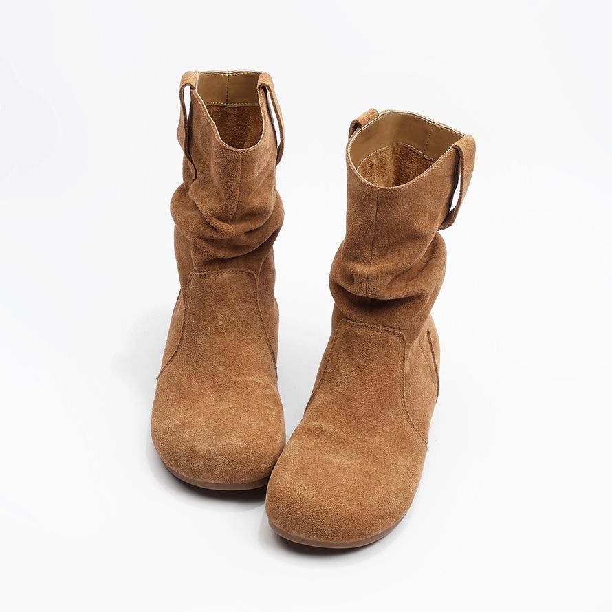 Women's Western Denim Martin Boots