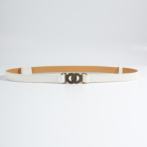 ElegantStyle Alloy Buckle PU Belt – Chic and Versatile Accessory See size chart under “more details”
