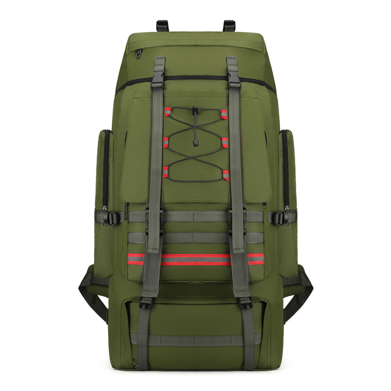 Outdoor 130 Liter 120 Large Capacity Camouflage Travel Bag, Cotton Quilt, Luggage, Working, Hiking, Camping, Waterproof Backpack