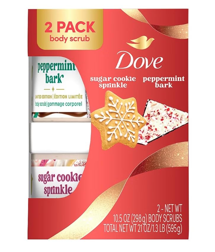 Dove Holiday Treats Body Scrub 2 pk./10.5 oz.