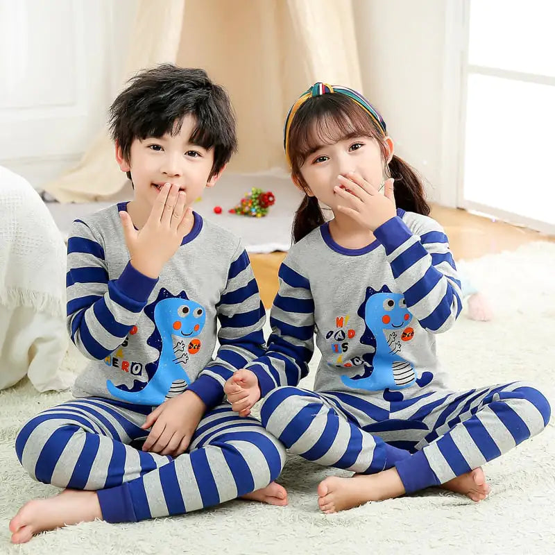 Children's Thermal Underwear Set for Autumn and Winter