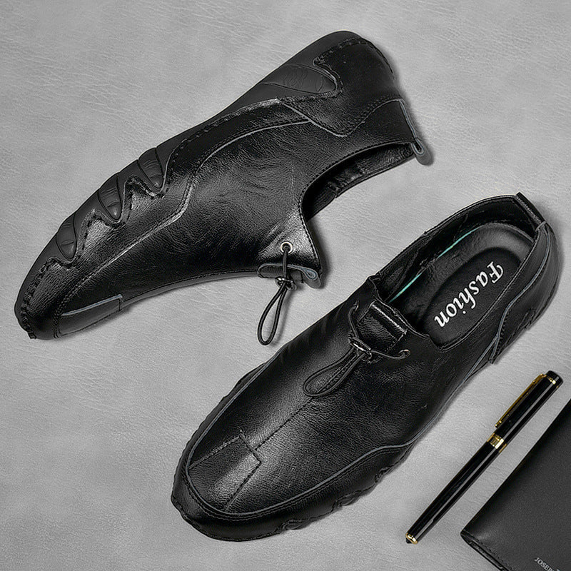 Men's Plus Size Genuine Leather Sports Shoes