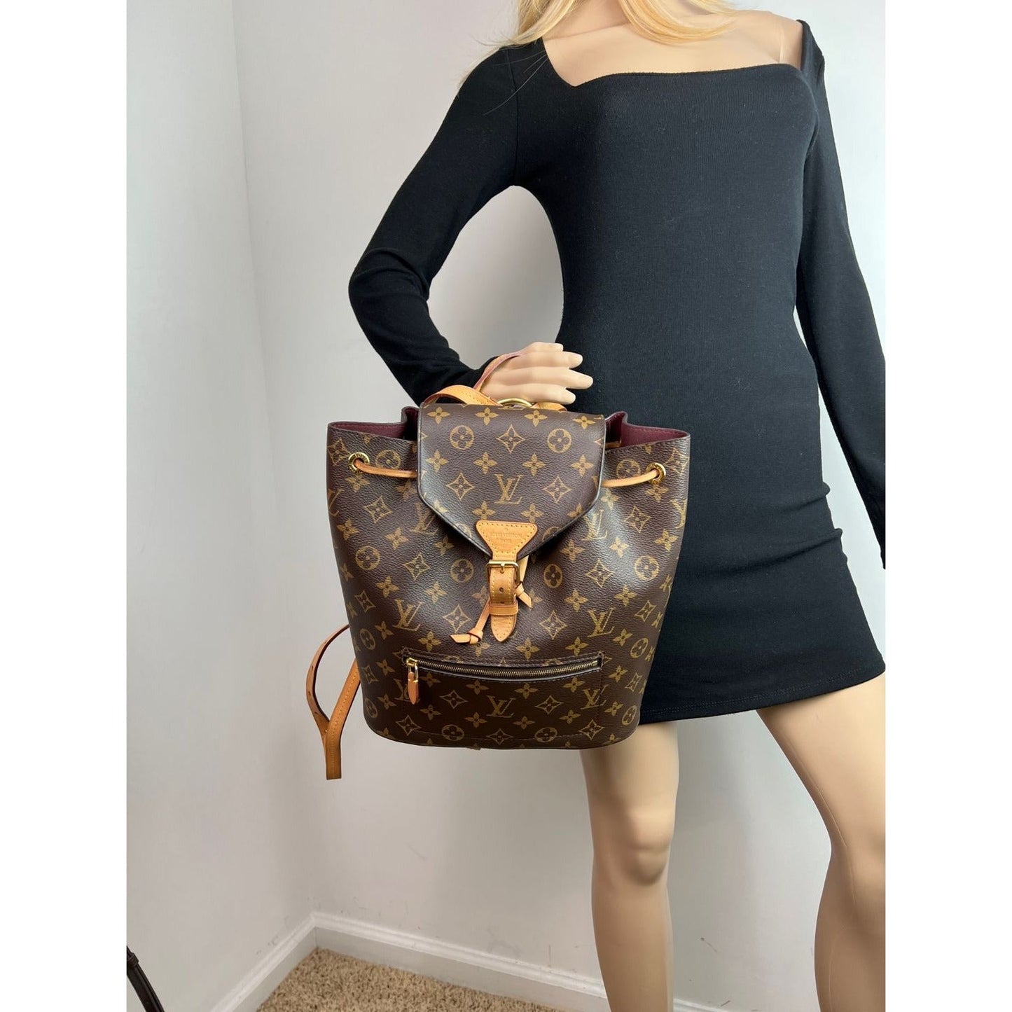 LOUIS VUITTON Montsouris NM Monogram Backpack