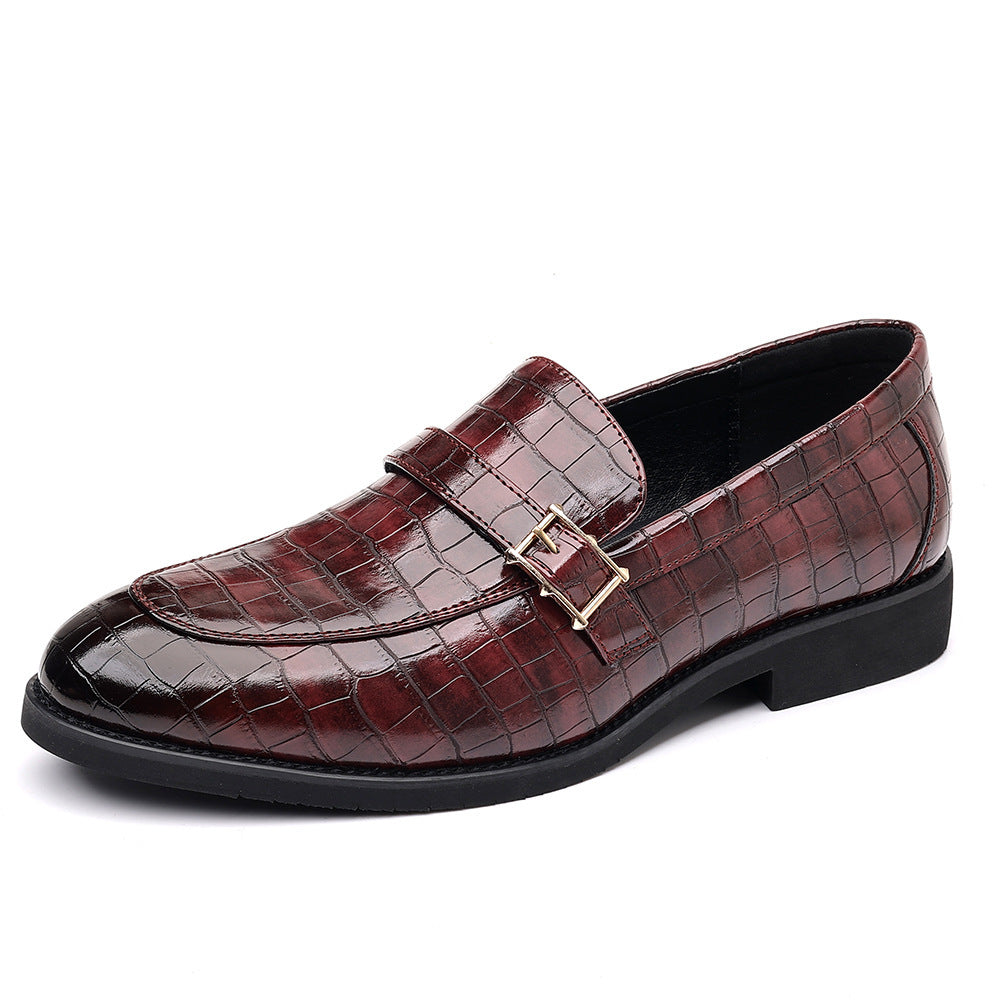 Men's Casual Plus-Size Leather Shoes