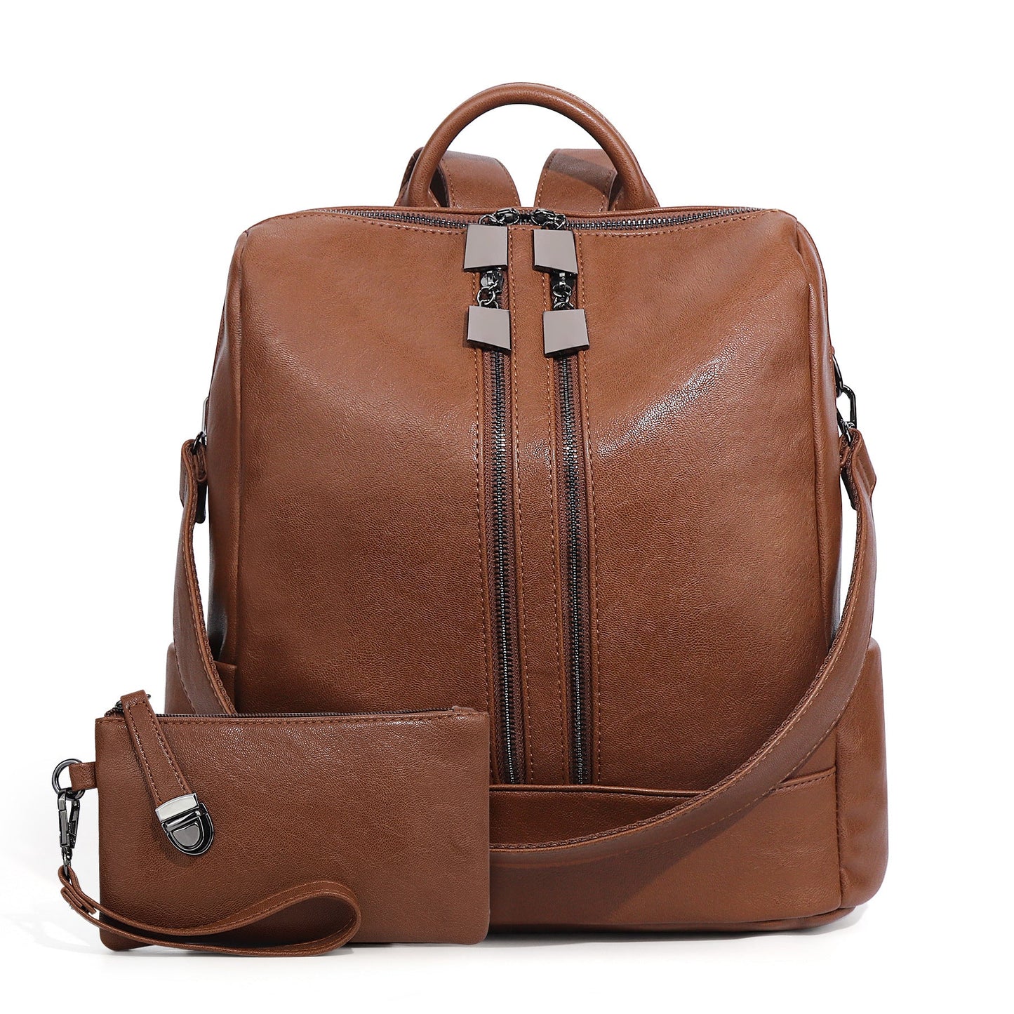 Checkered Backpack High-Capacity Womens Bag Moms Travel Backpack For Women