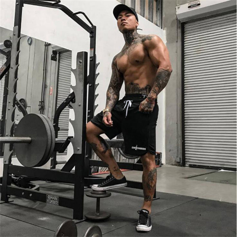 Pantalones Cortos de Malla de Secado Rápido para Fitness