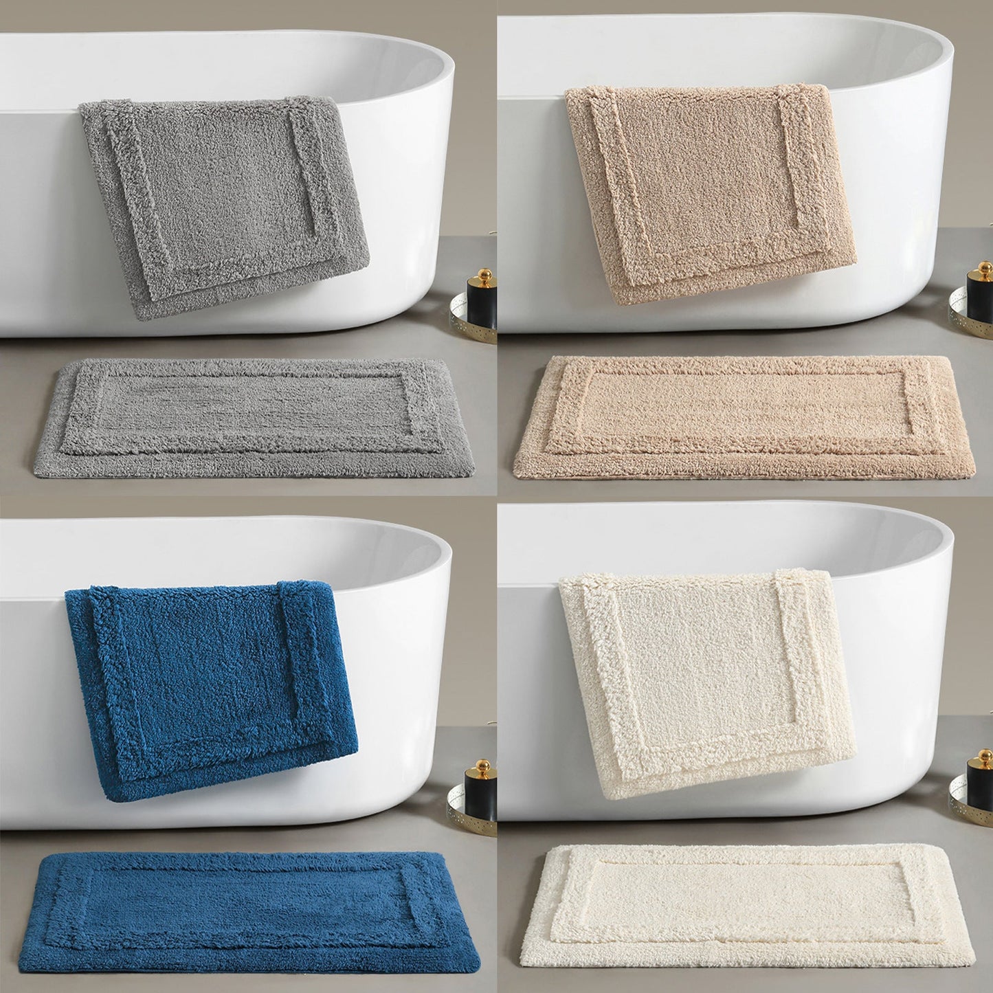 Thickened Machine-washable Cotton Doormat For Home Use