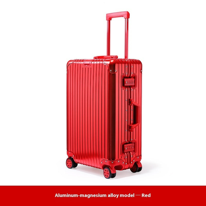 Alloy Trolley Case Business Travel Luggage Travel Bag