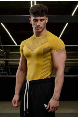 Running Quick-dry Fitness T-shirt Workout Sportswear