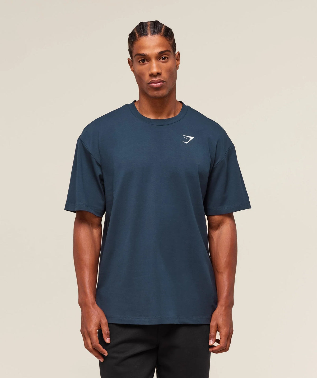 Men's Running Fitness T-Shirt Casual Breathable Loose-Fitting Top