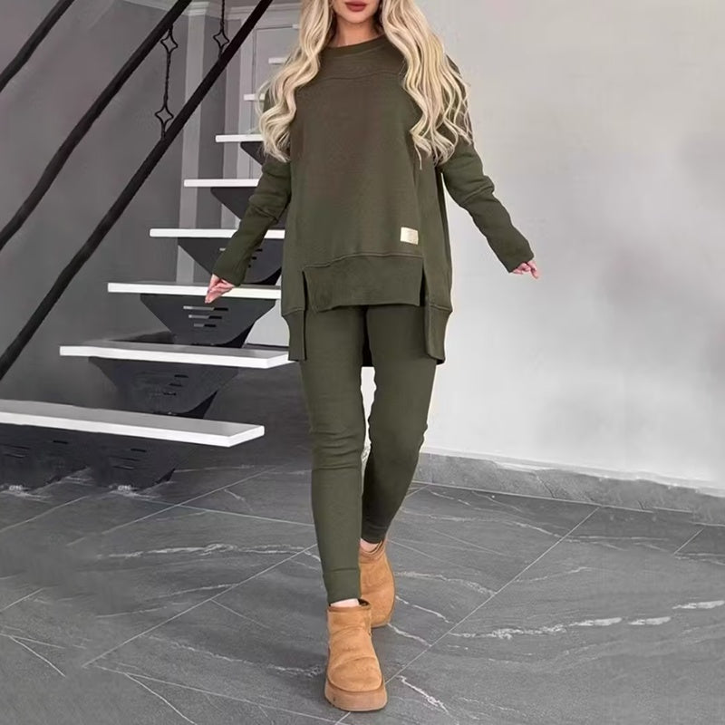 Conjunto de salón de 2 piezas para mujer