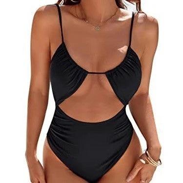 Traje de baño de una pieza lindo para mujer estilo europeo y americano