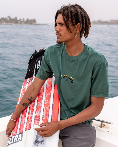 Camiseta de hombre Billabong - Core Arch Wave Washed