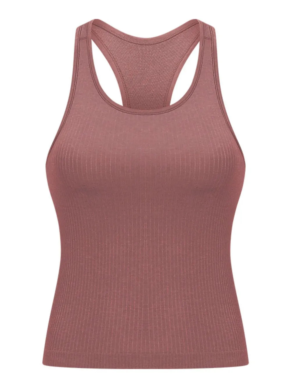Camiseta sin mangas deportiva Millennia con espalda de nadador y cuello redondo