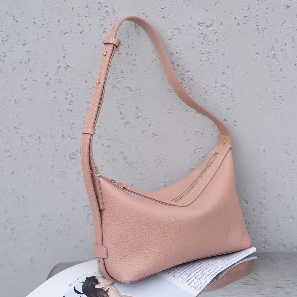 Commuter All-Match Genuine Leather Womens Bag