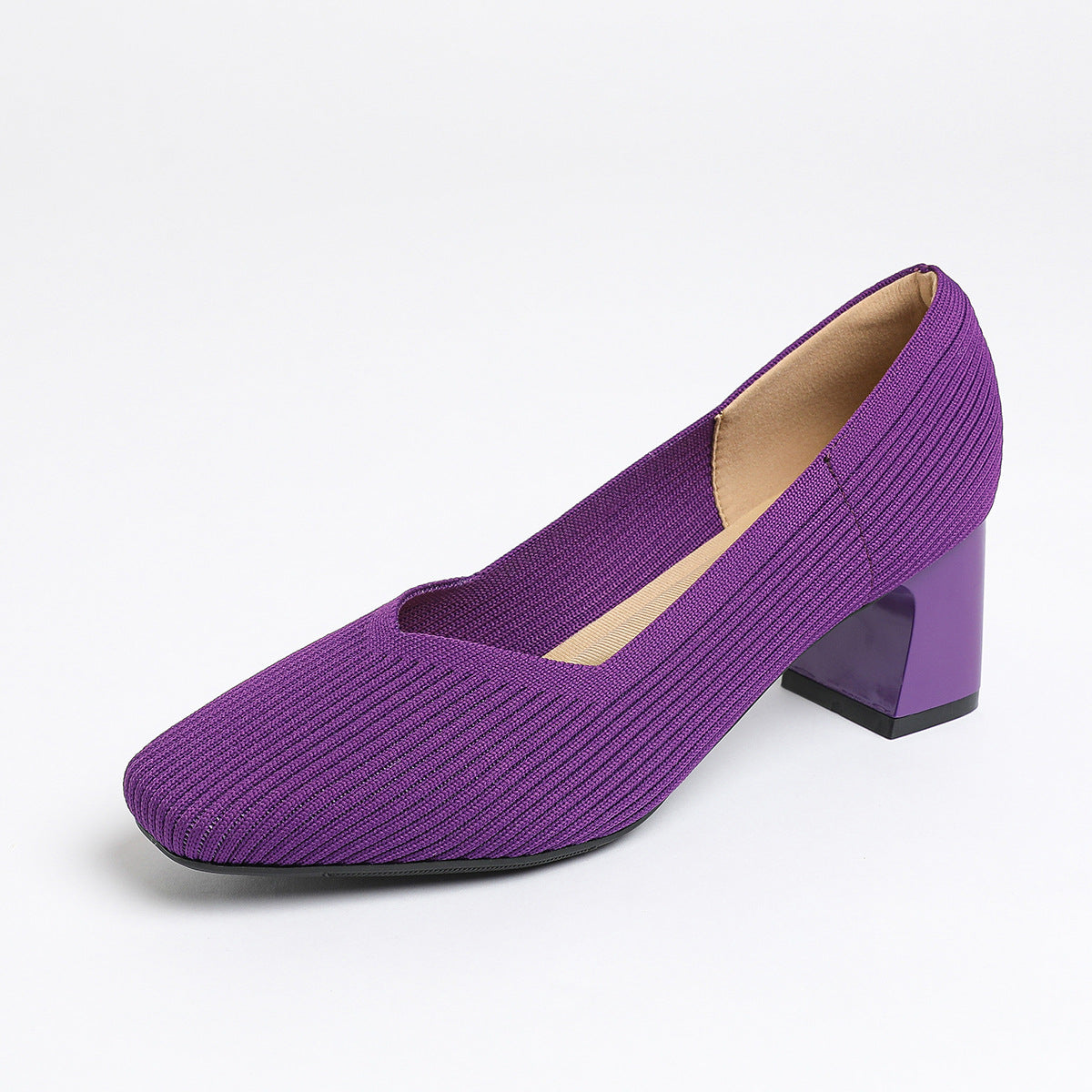 Women's Stiletto Knitted Heels