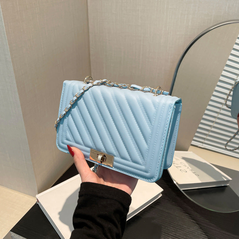 Fashionable Western-style Minimalist Casual Single-shoulder Crossbody Bag See size chart under “more details”
