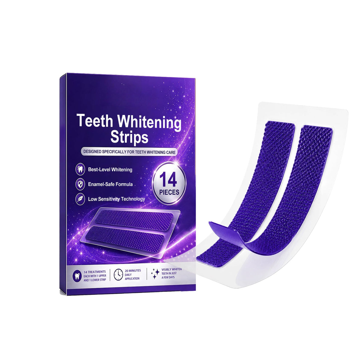 Repair Fast-Dissolving Oral Strips, 14pcs, Oral Care Product for Daily Oral Care