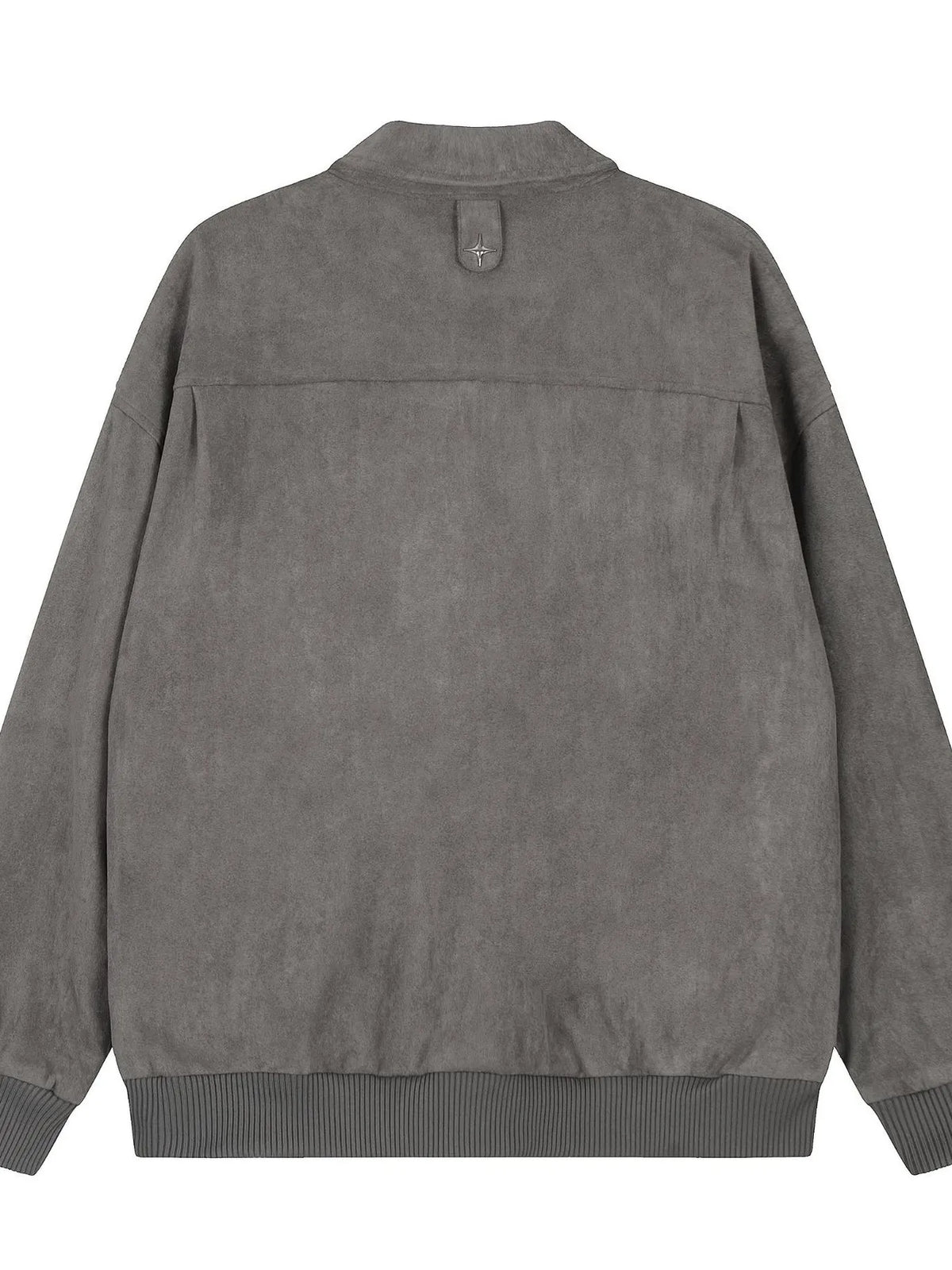 Men's Collared Neck Long Sleeve Jacket