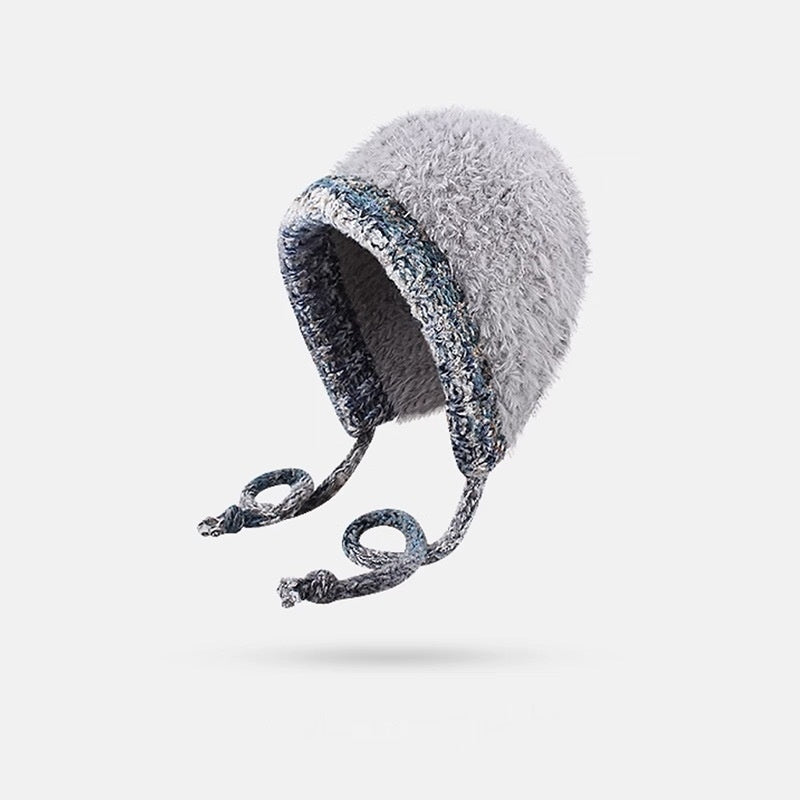 Gorro de punto para mujer a prueba de frío – Gorro versátil cálido de invierno