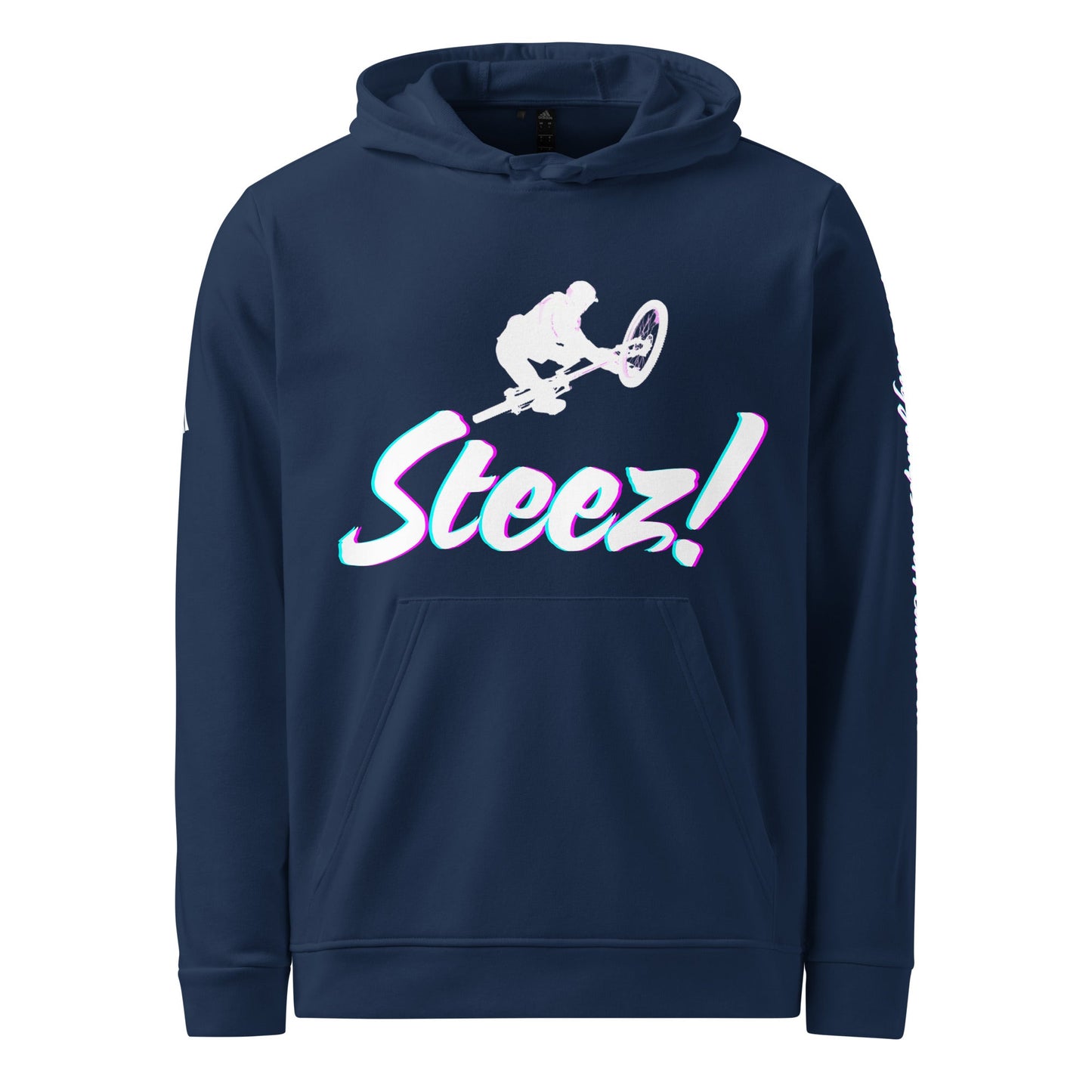 Steez! - Send it - super comfy - adidas fleece hoodie - I like big jumps and I cannot lie