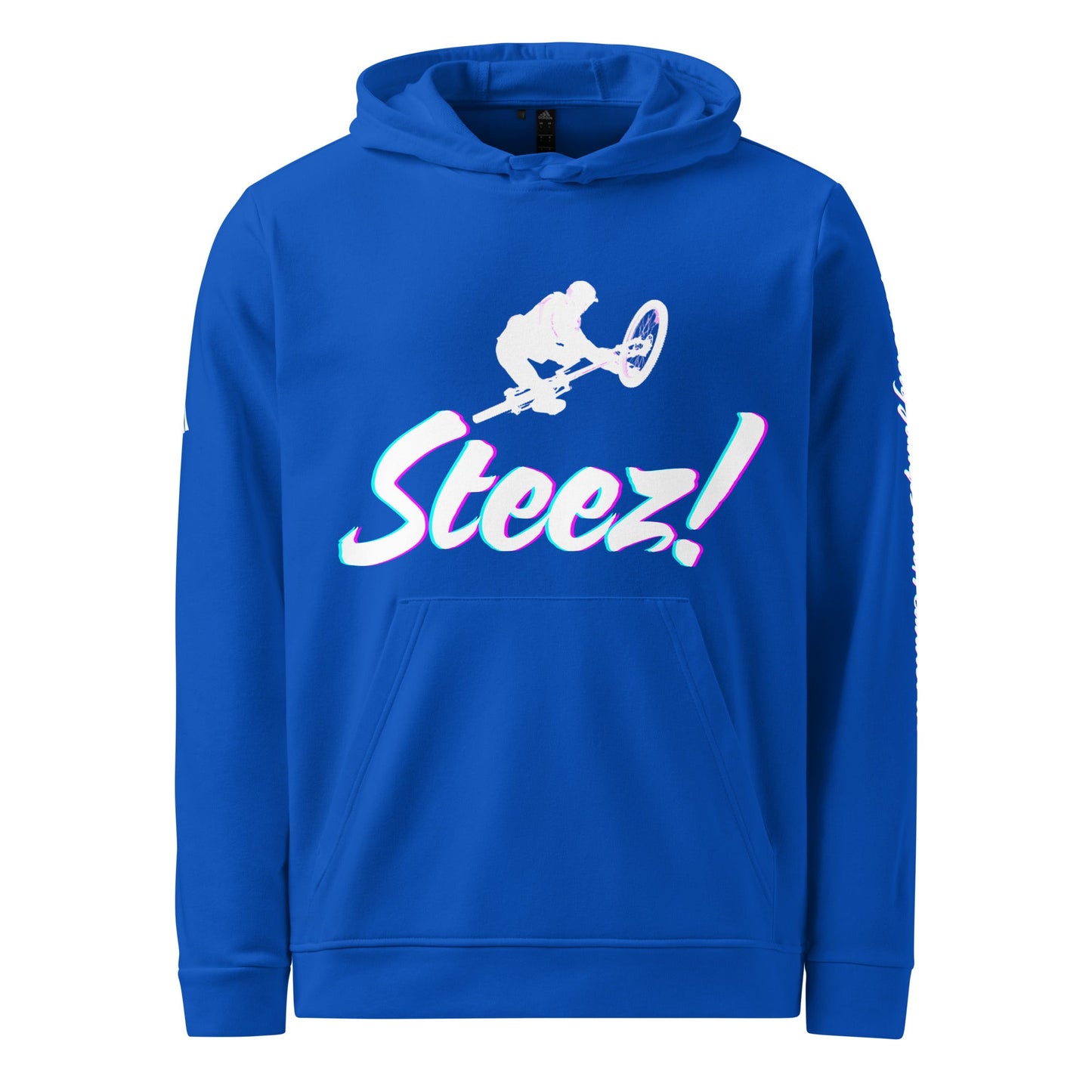 Steez! - Send it - super comfy - adidas fleece hoodie - I like big jumps and I cannot lie