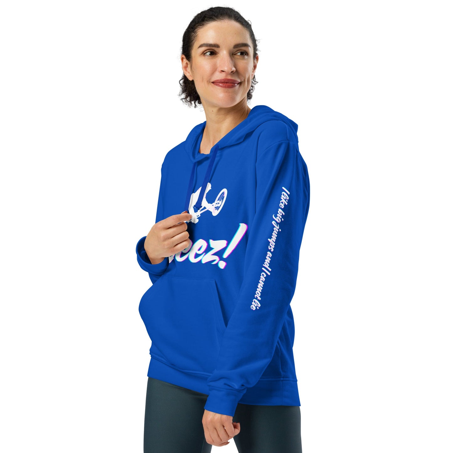 Steez! - Send it - super comfy - adidas fleece hoodie - I like big jumps and I cannot lie