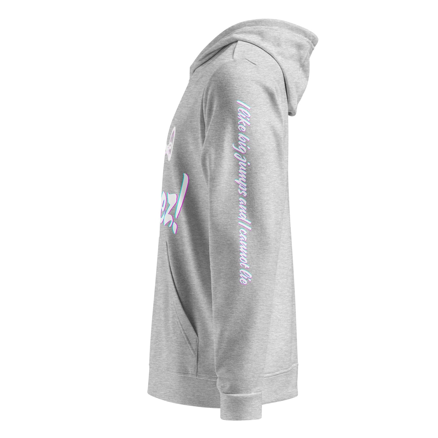Steez! - Send it - super comfy - adidas fleece hoodie - I like big jumps and I cannot lie