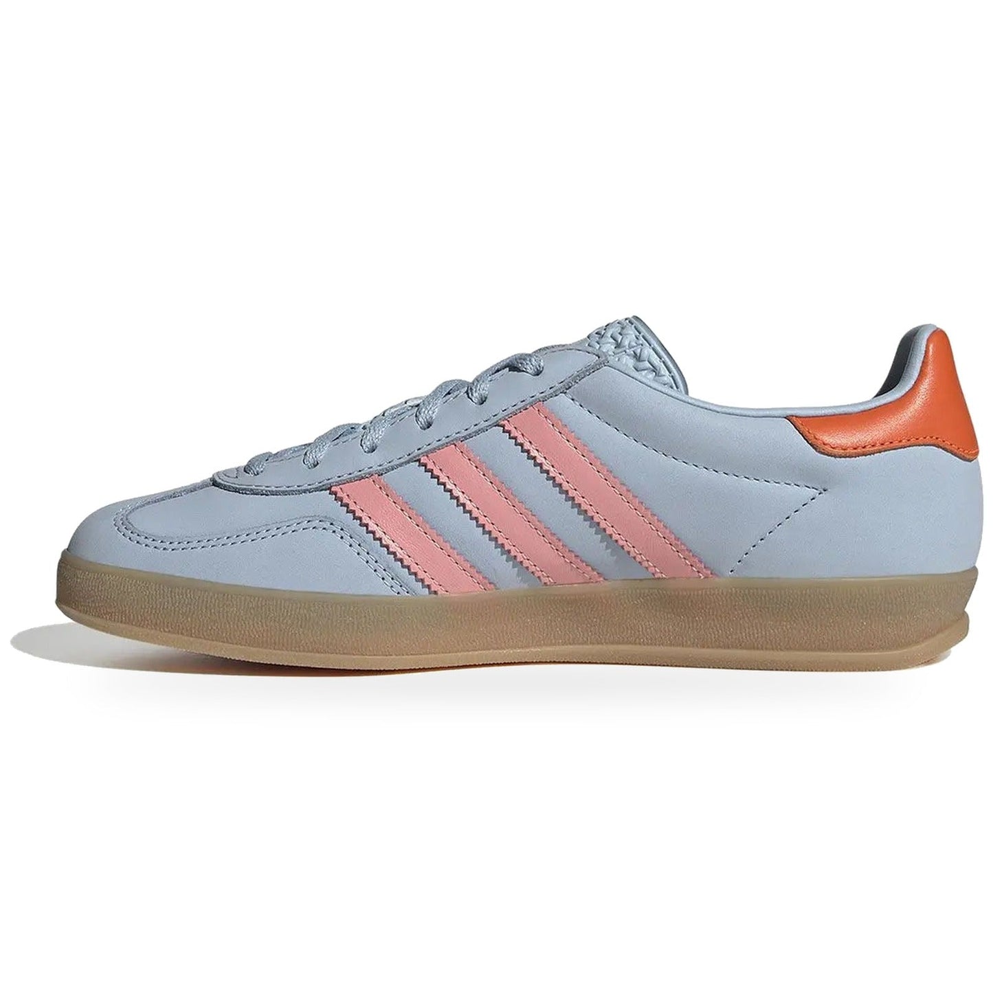 adidas Gazelle Indoor Wonder Blue Solar Orange Gum (Women's)