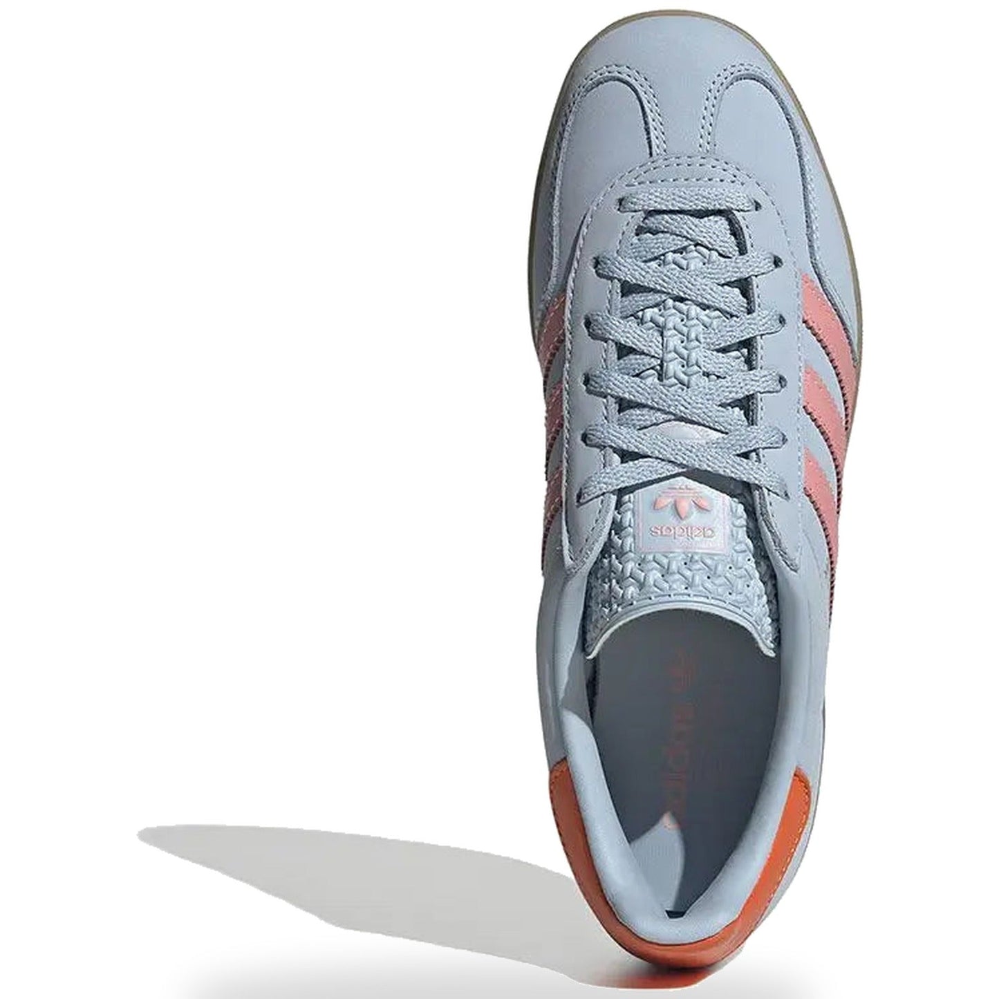 adidas Gazelle Indoor Wonder Blue Solar Orange Gum (Women's)