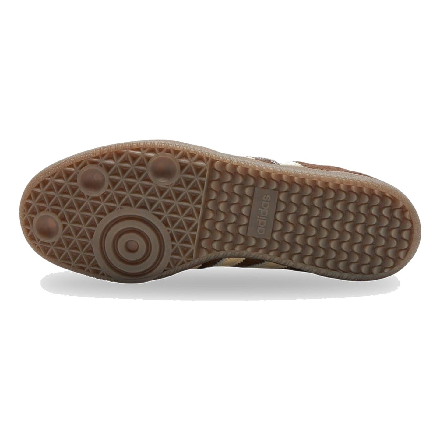 Adidas Samba OG Dark Brown Cream Blue Pony Hair (Women's)