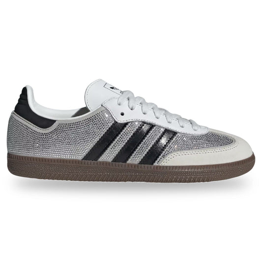 Adidas Samba OG Rhinestone Crystal White Silver (Women's)