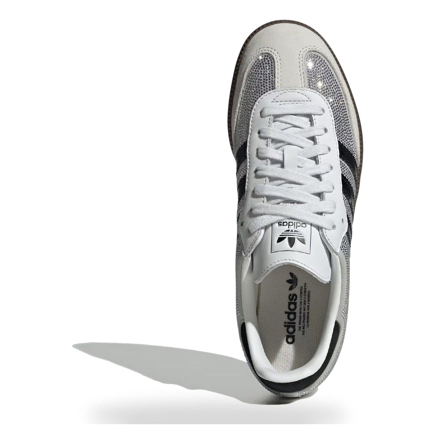 Adidas Samba OG Rhinestone Crystal White Silver (Women's)