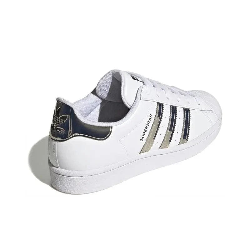 Adidas Superstar 'Cloud White Silver Metallic'