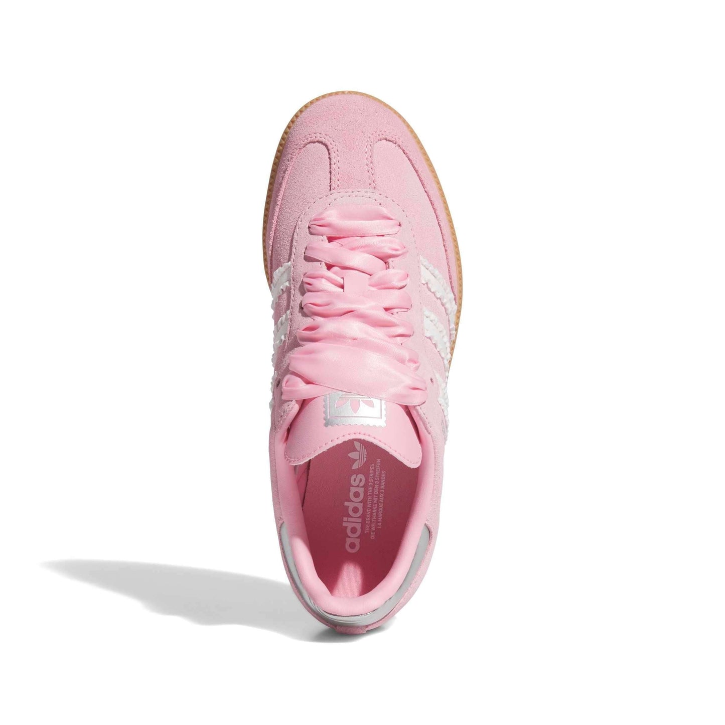 Adidas Samba OG Pink Ribbon Ruffle Stripe Silver (GS)