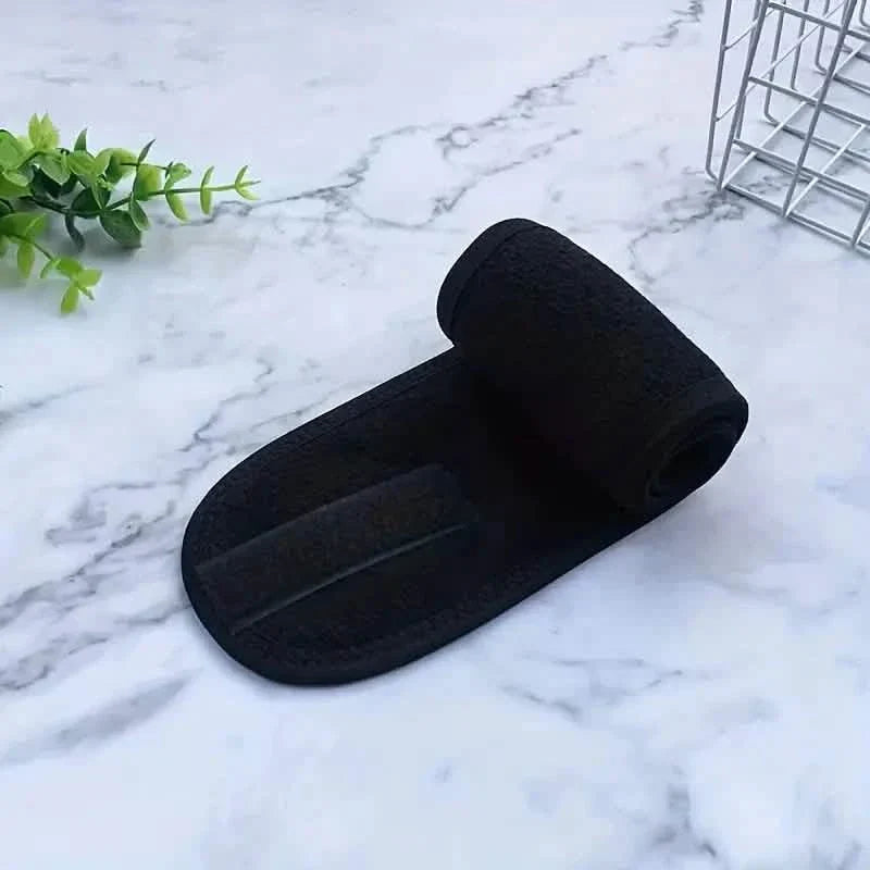 Adjustable Women's Headband - Soft, Non-Slip, Ideal for Makeup, Face Washing, Yoga, and Running