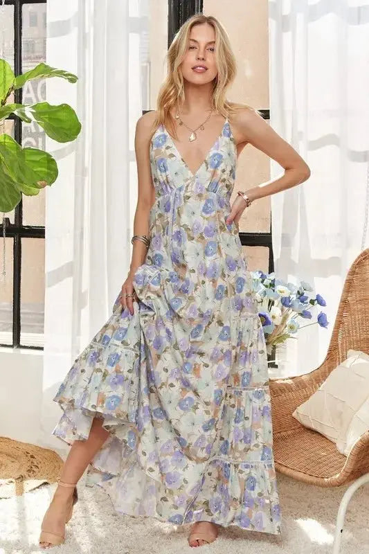 Dresses Trendsi ADORA Washed Dress with Drawstring Detail - Effortless Style Clothing for Women