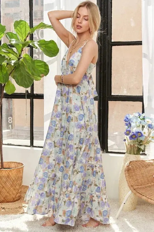 Dresses Trendsi ADORA Washed Dress with Drawstring Detail - Effortless Style Clothing for Women