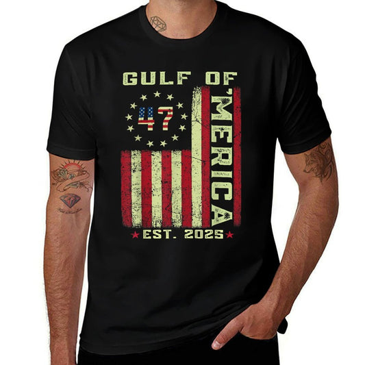 Camiseta elástica patriótica «Golfo de América» de EE. UU. 2025