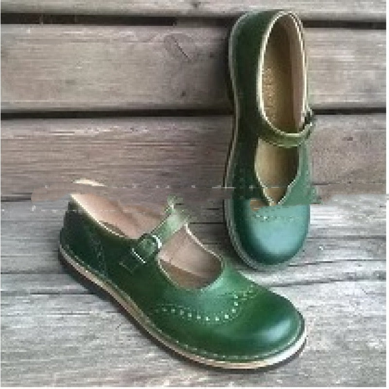 Women's Ankle-Strap Mary Jane Flats