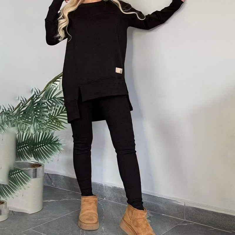 Conjunto de salón de 2 piezas para mujer