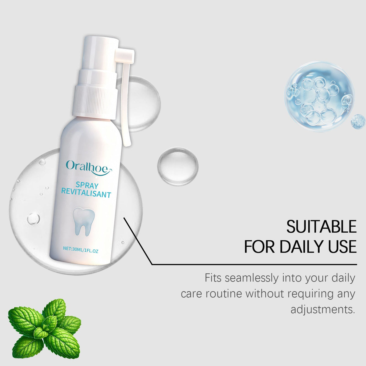 Gum Care Spray, 30ml, Oral Care Product for Daily Oral Care