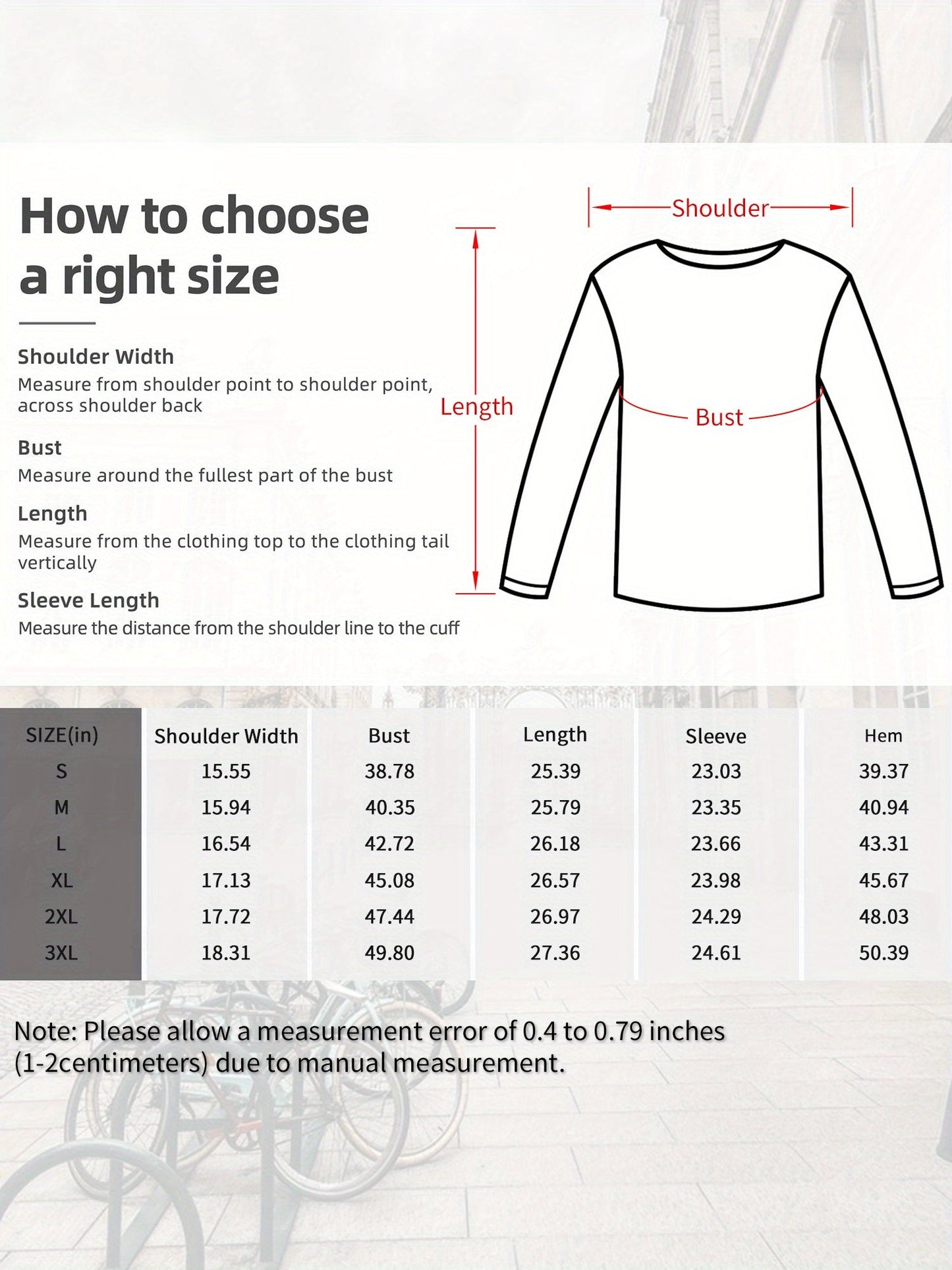 Camiseta de manga larga con cuello redondo, elástica y transpirable para mujer -