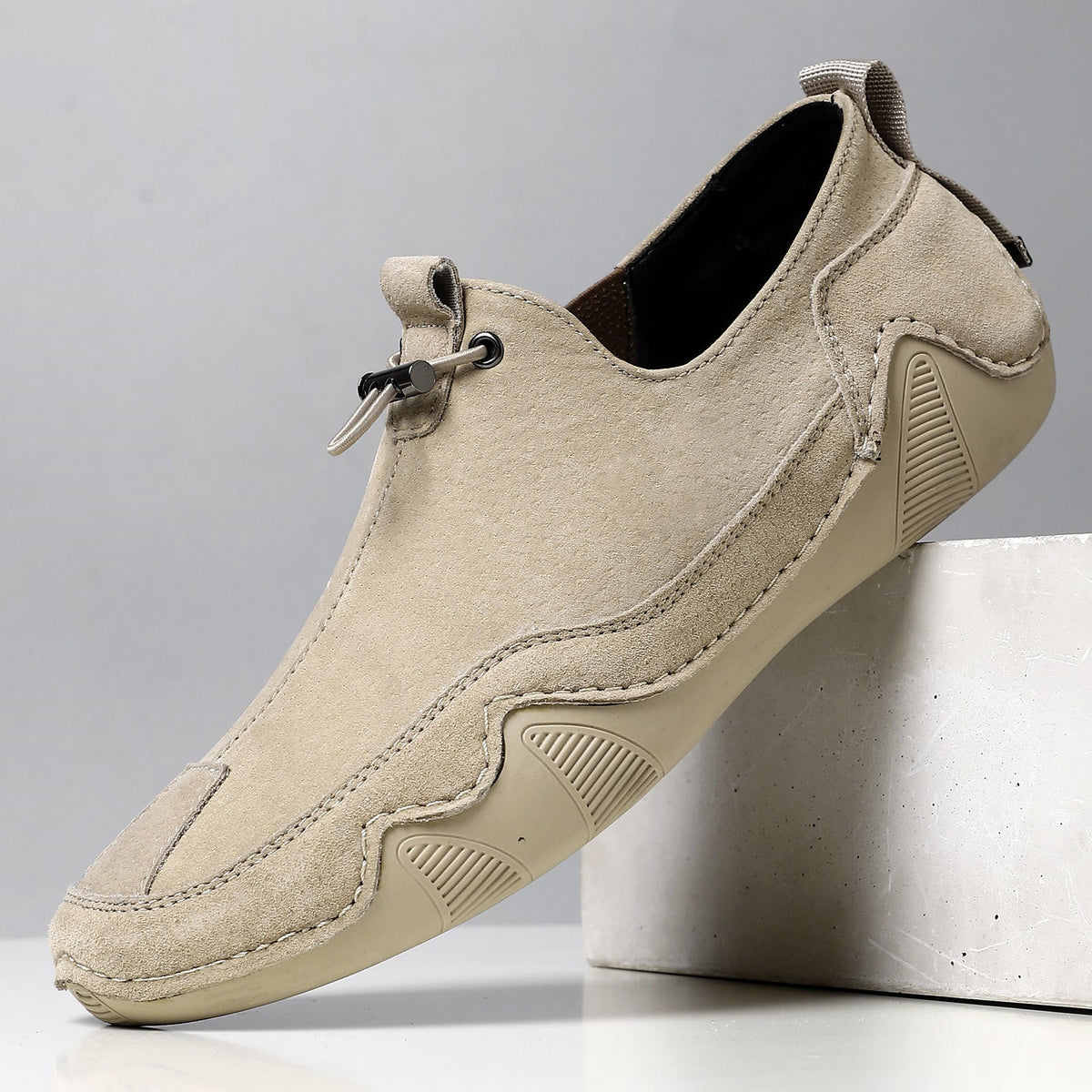Men's Leather Casual Flats