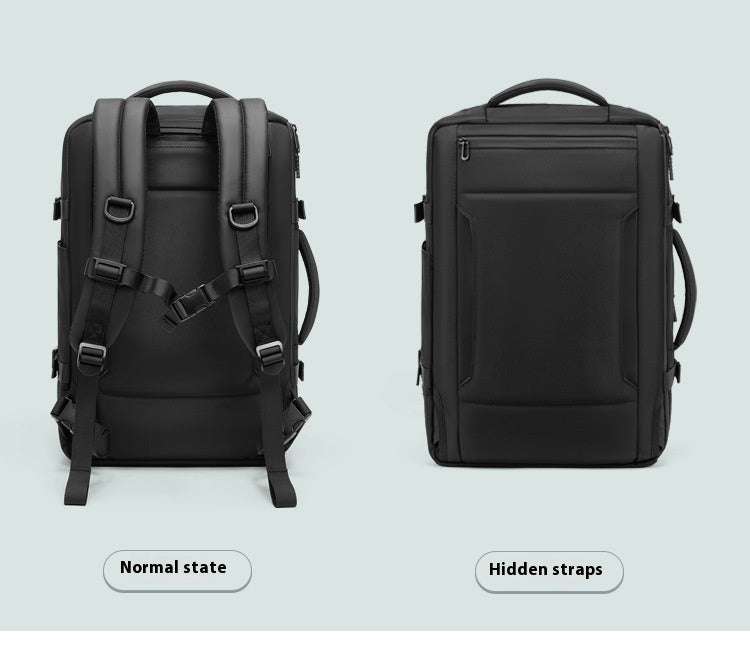 Unisex Large Capacity Business Oxford Cloth Vacuum Storage Backpack