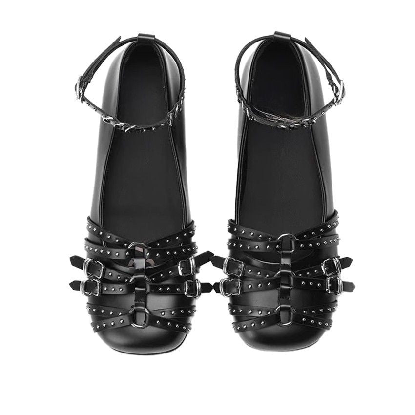 Women's New Genuine Leather Retro Flats