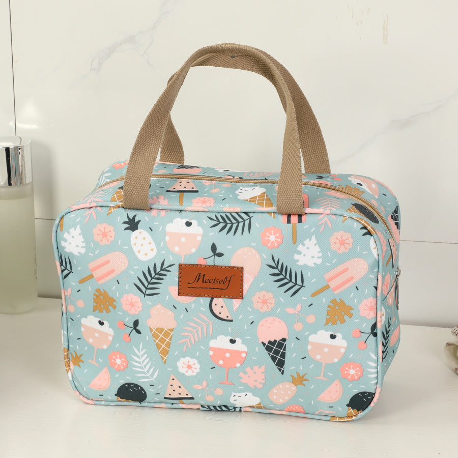 Portable, High-capacity Travel And Outdoor Toiletry Bag