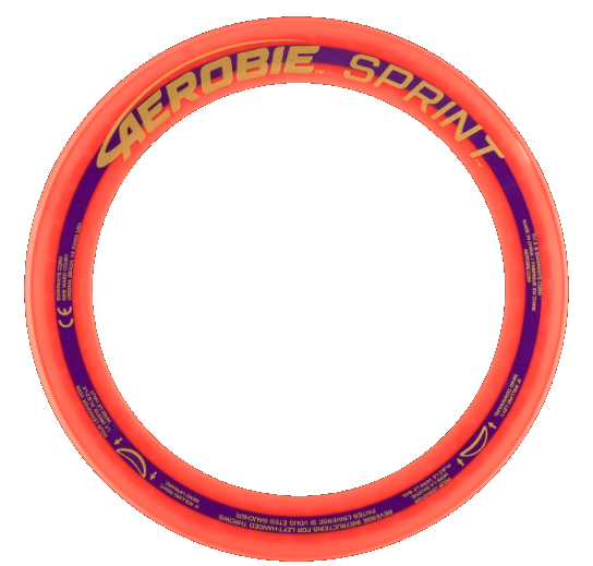 Disco volador Aerobie Ring Sprint amarillo