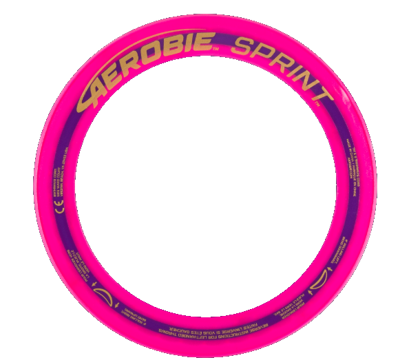 Disco volador Aerobie Ring Sprint amarillo