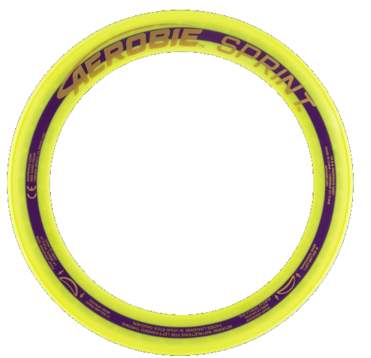 Disco volador Aerobie Ring Sprint amarillo